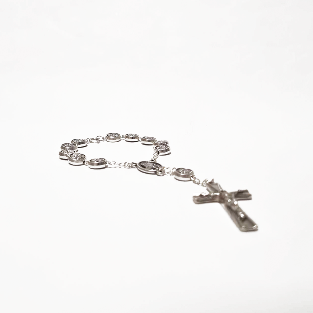 Holy Family Silver Decade Rosary