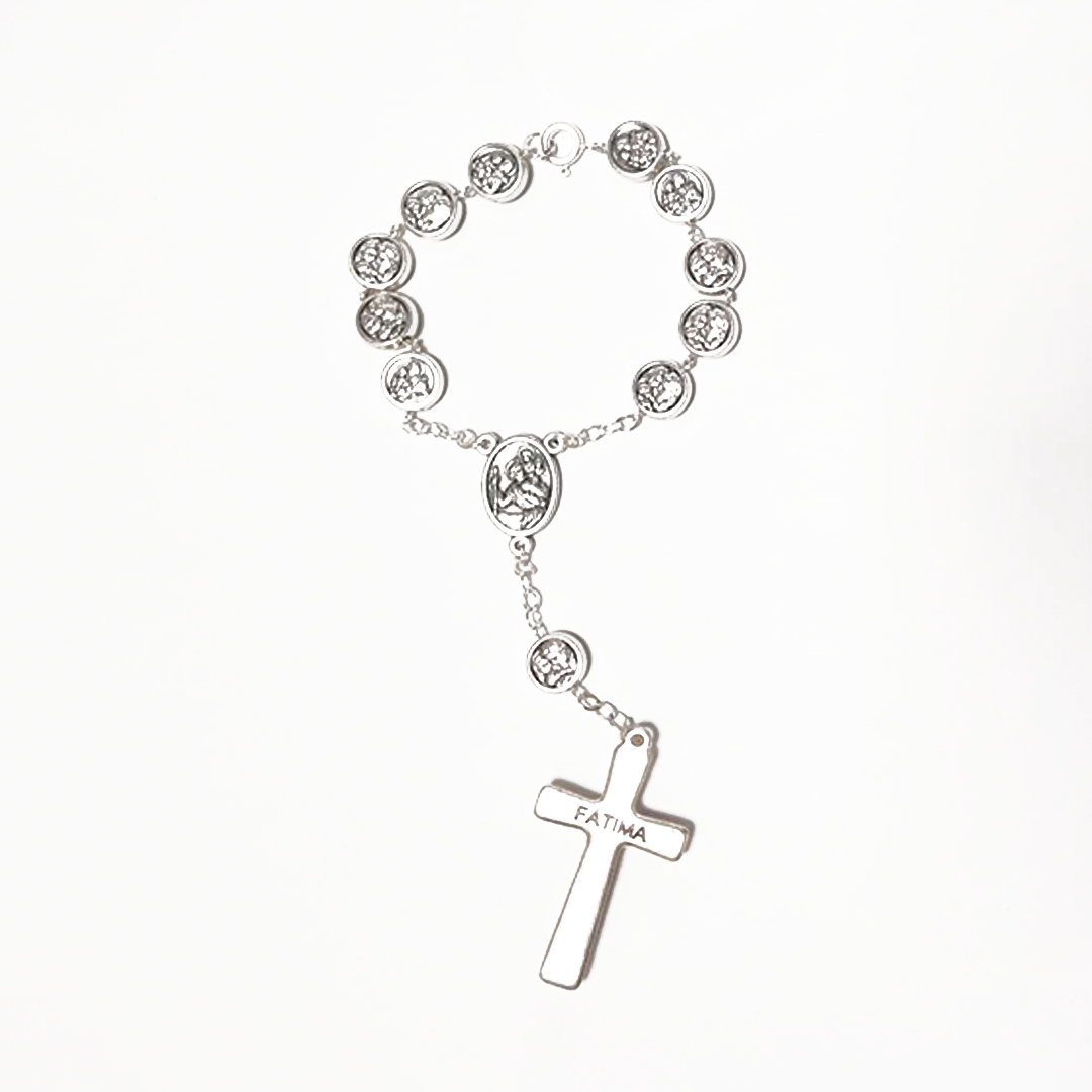 Holy Family Silver Decade Rosary
