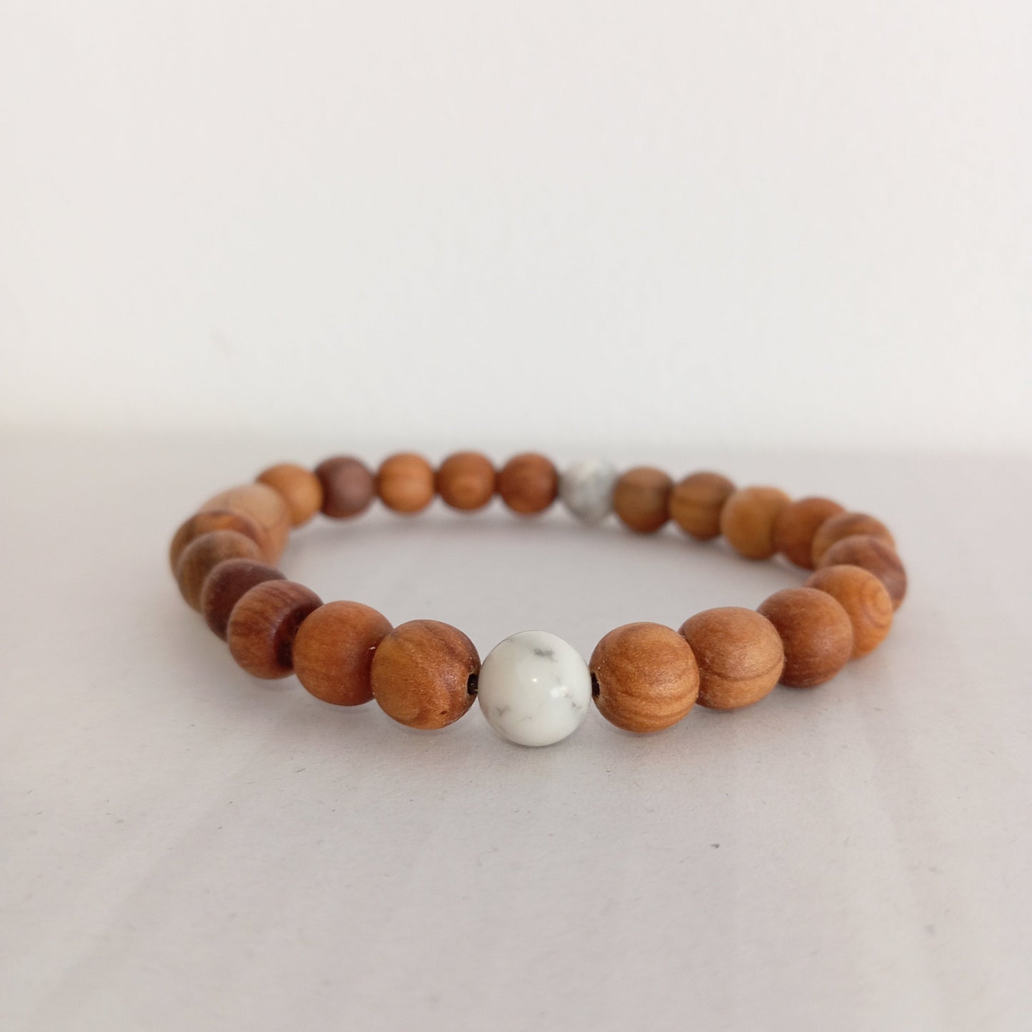 Saint Anthony Wood Bracelet