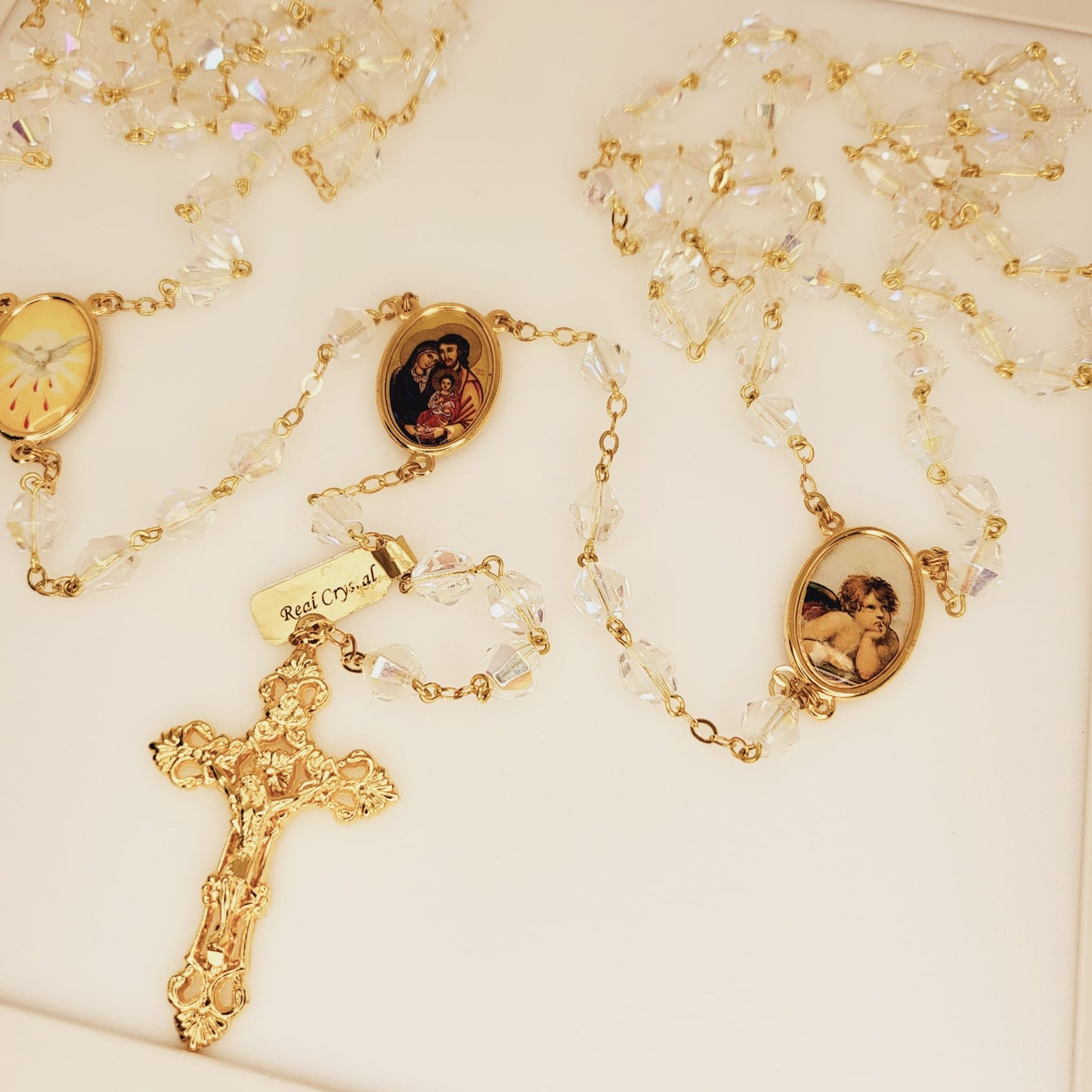 Premium Golden Marriage Rosary