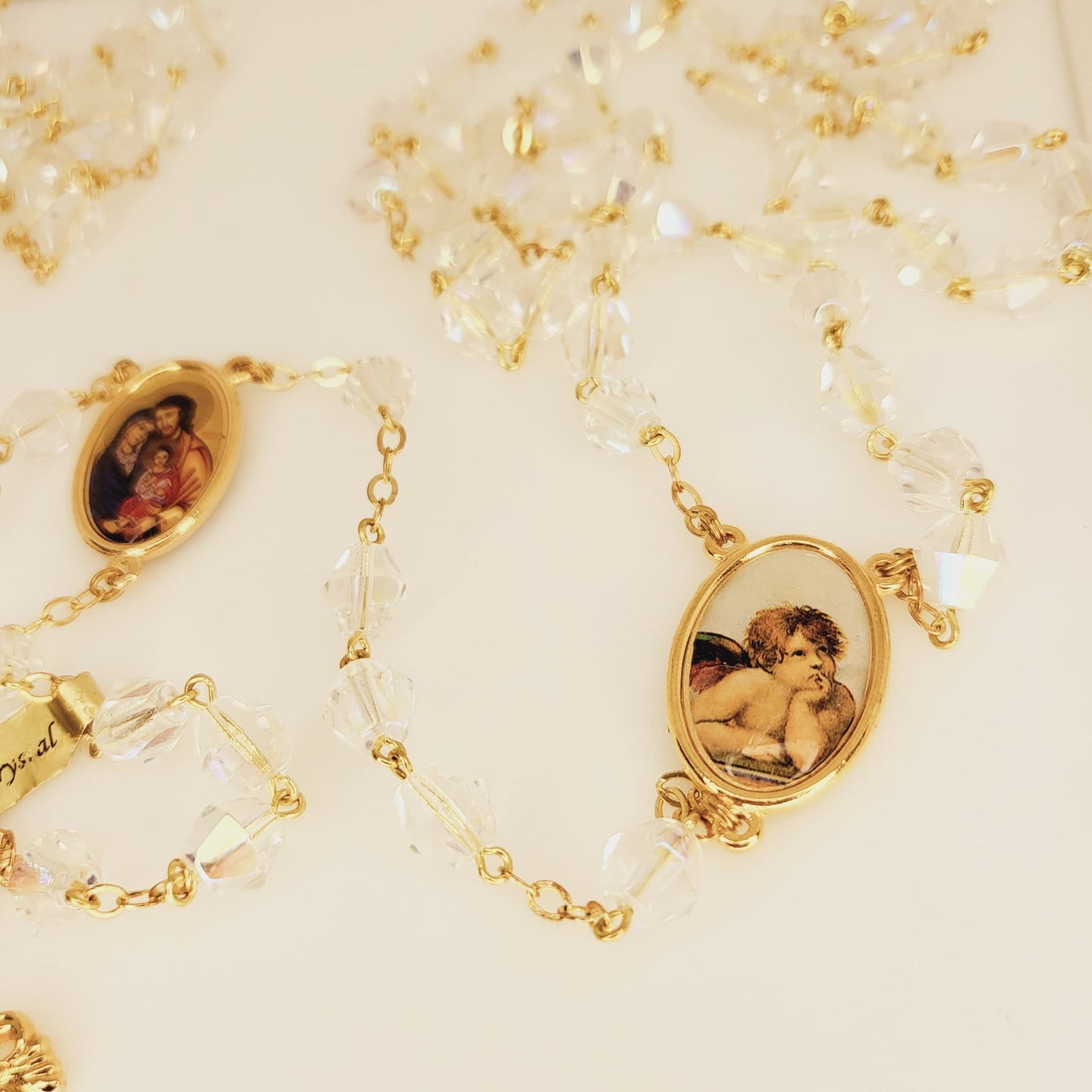 Premium Golden Marriage Rosary