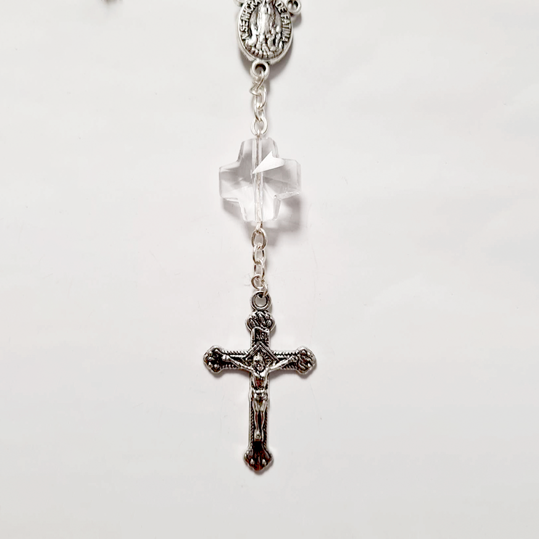 Red Crystal Decade Rosary