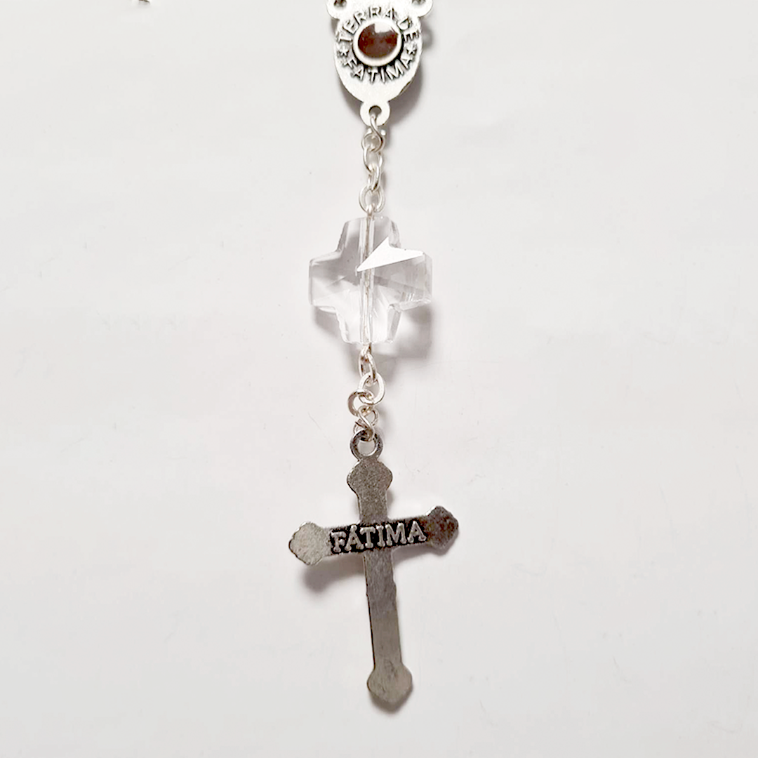 Red Crystal Decade Rosary