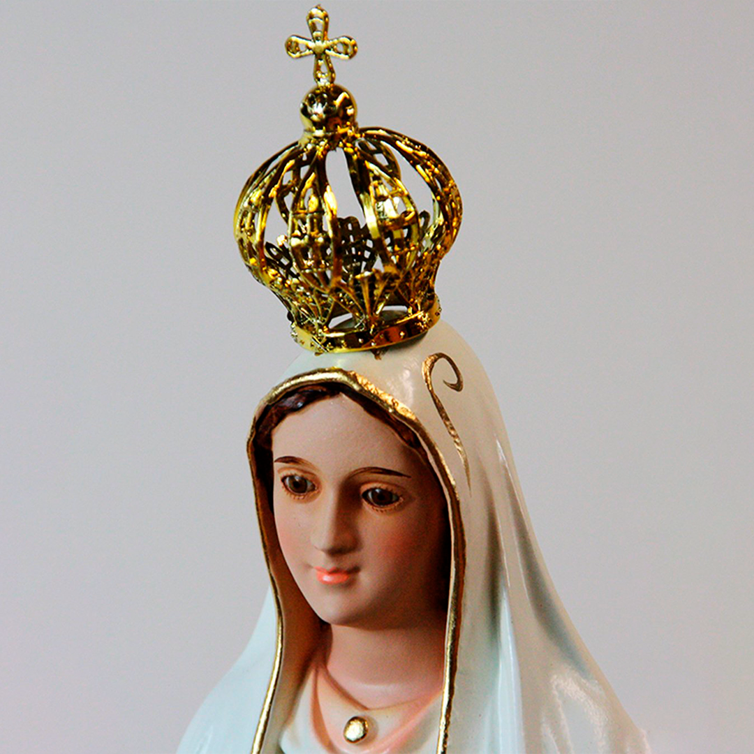 Official Our Lady of Fatima w/ 3 Little Shepherds Praying