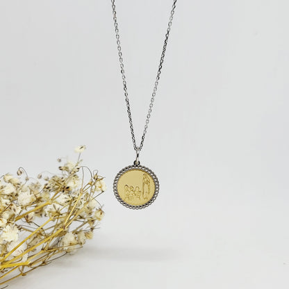 Necklace - Apparitions of Our Lady of Fatima [Sterling Silver]
