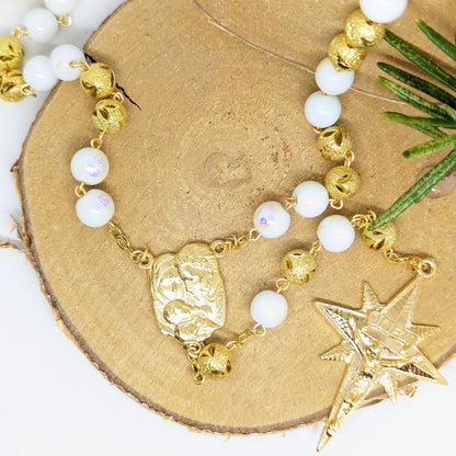 Christmas Rosary - Golden Holy Family