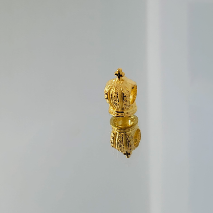 Crown - Golden Pandora Charm [Sterling Silver]