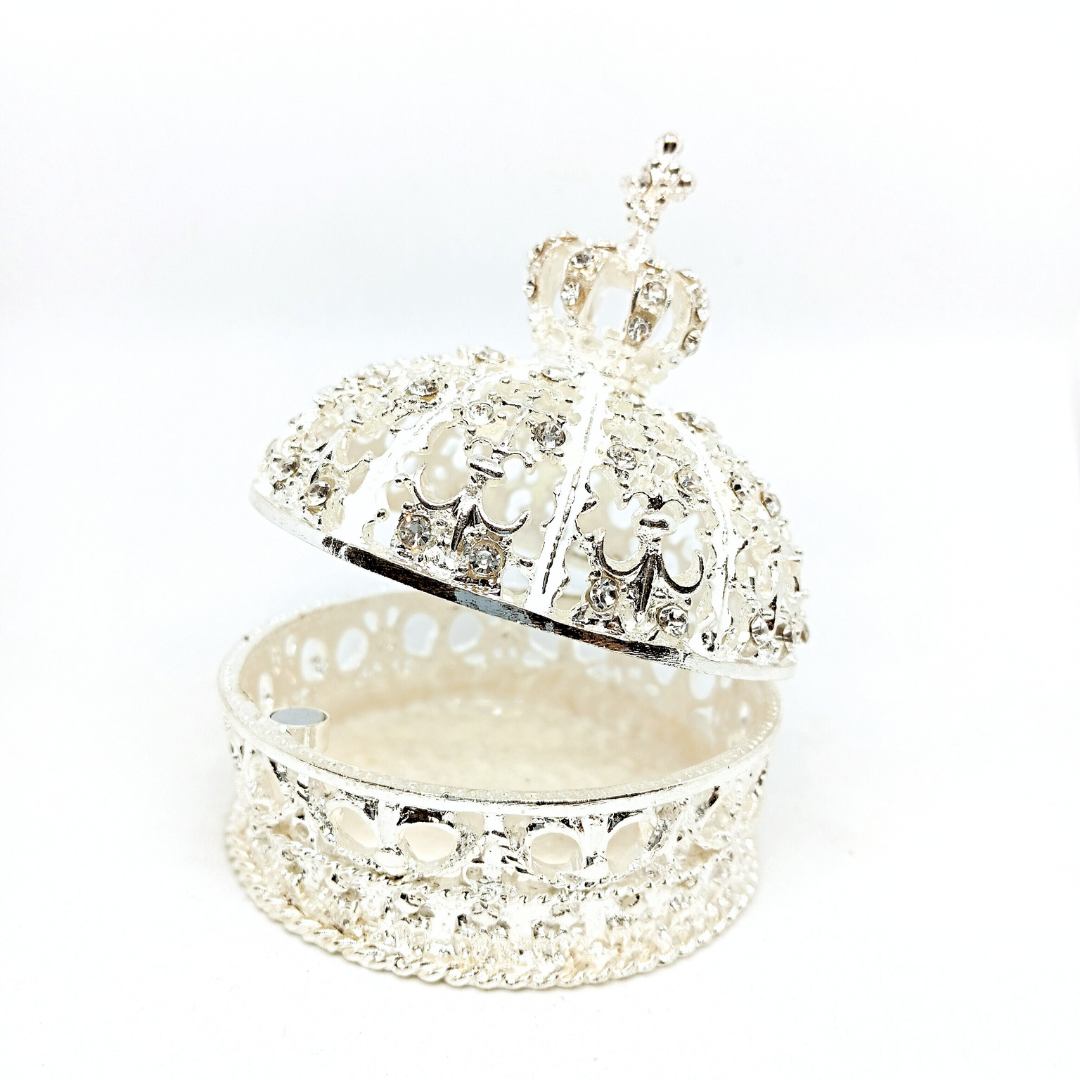 Crown Jewelry Box [Silver]