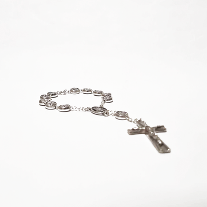 Holy Family Silver Decade Rosary