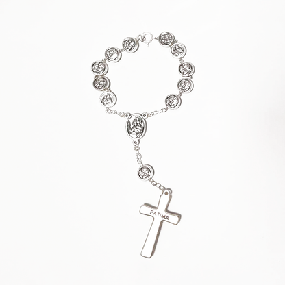 Holy Family Silver Decade Rosary