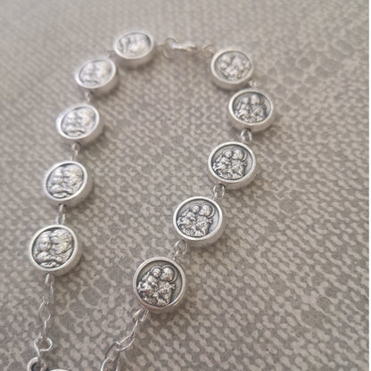 Holy Family Silver Decade Rosary
