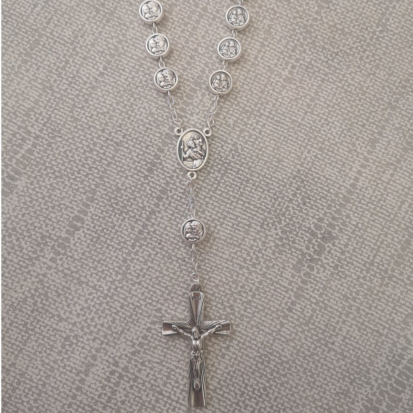 Holy Family Silver Decade Rosary
