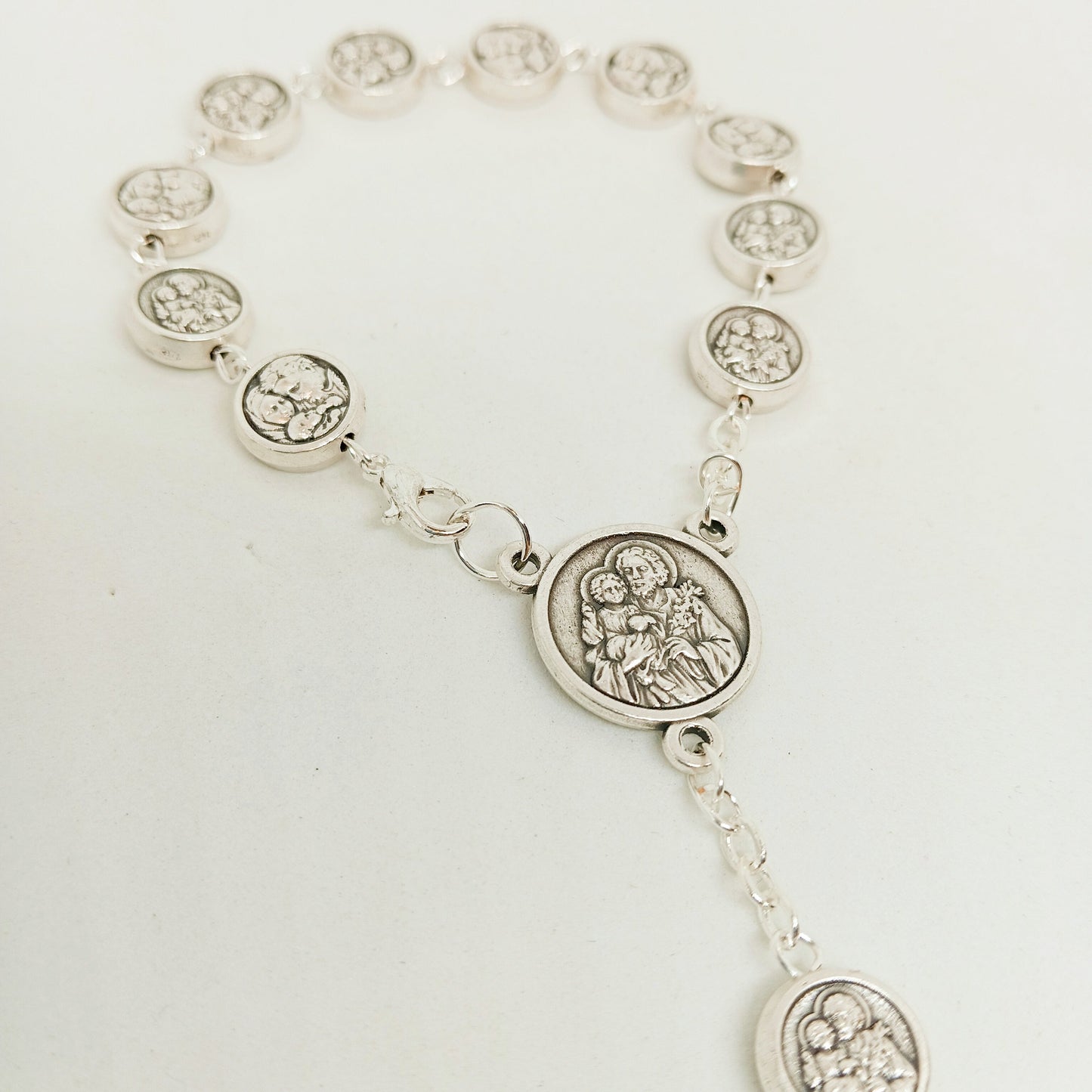 Holy Family Silver Decade Rosary