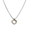 Bright gold necklace [chain length 60cm + 5cm extension chain]]