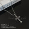 Main picture-cross necklace-titanium steel