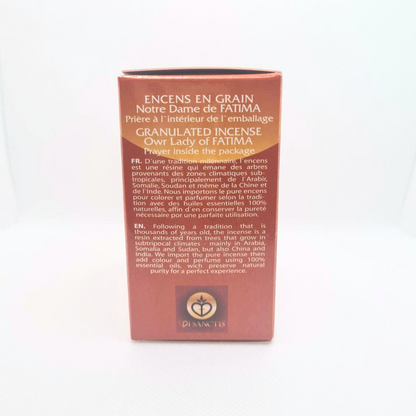 Our Lady of Fatima - Incense Set