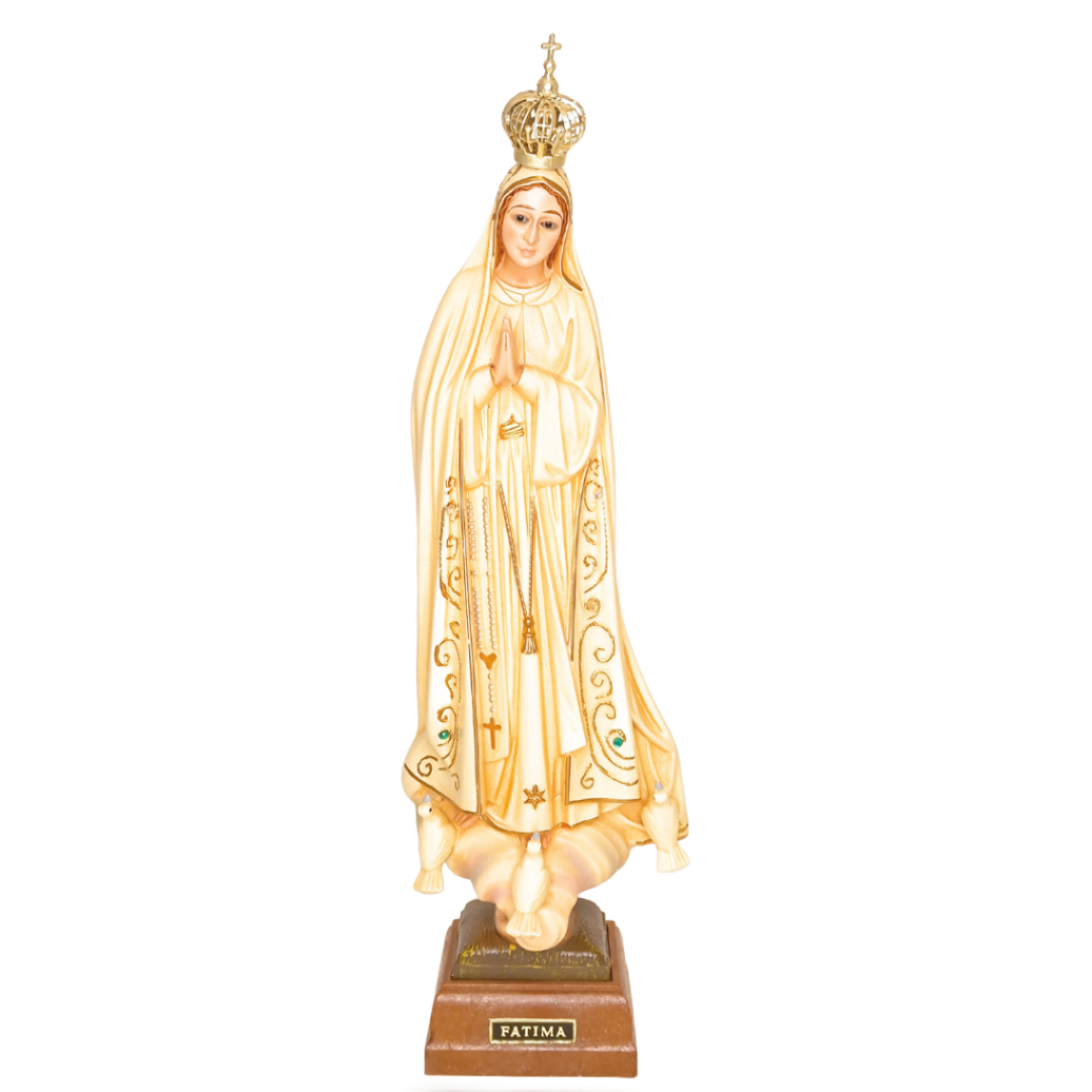 Our Lady of Fatima - Patina Painting [ 11.8 | 30cm]