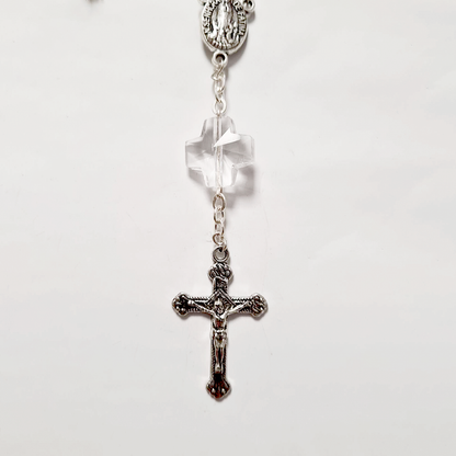 Red Crystal Decade Rosary