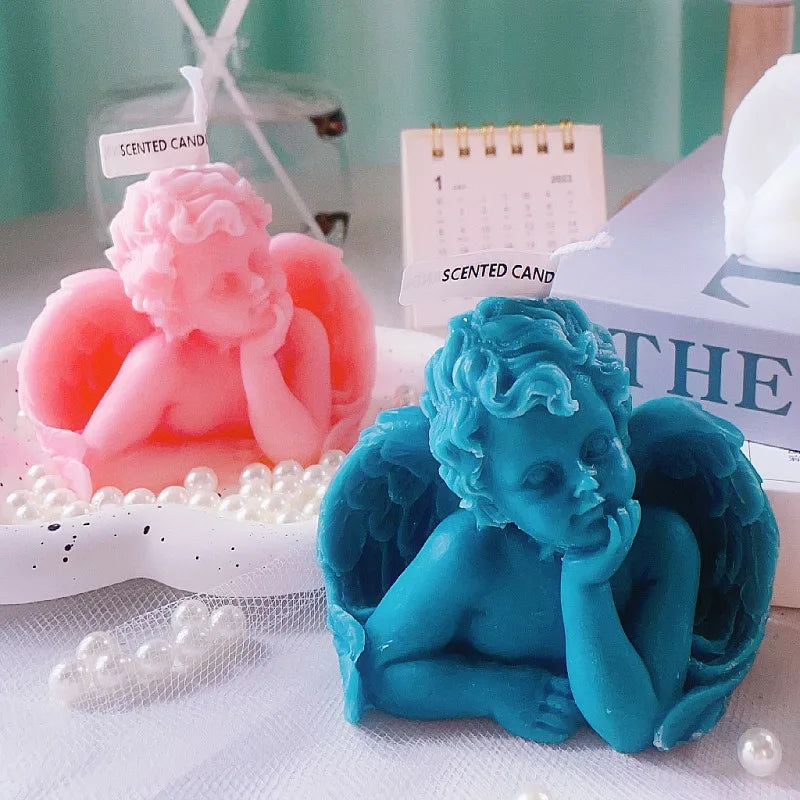 Angel Of Peace Lovely Angel Scented Candle Shape Accompanied By A Festive Gift Birthday Gift Religious Activities