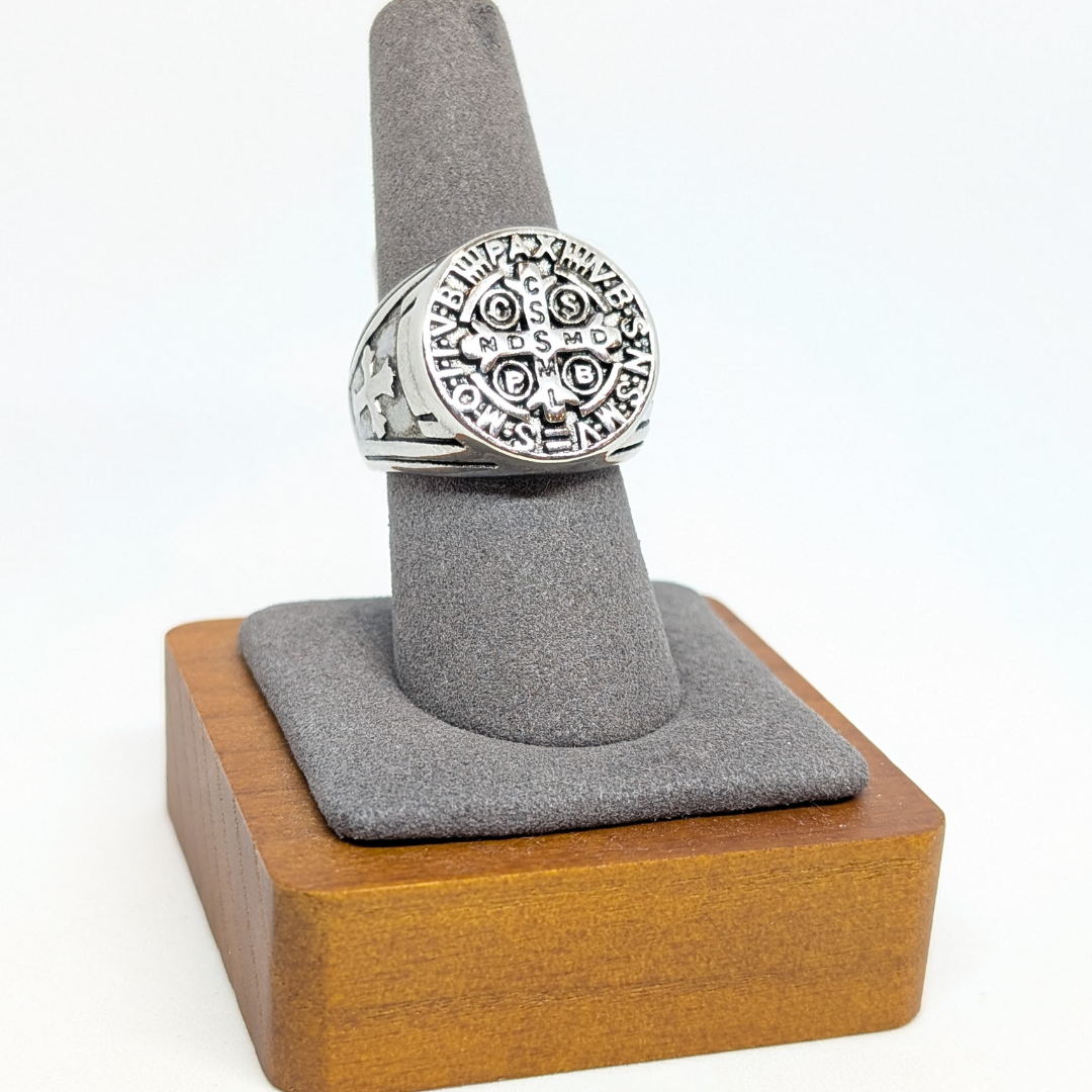 Saint Benedict Ring [Stainless Steel]