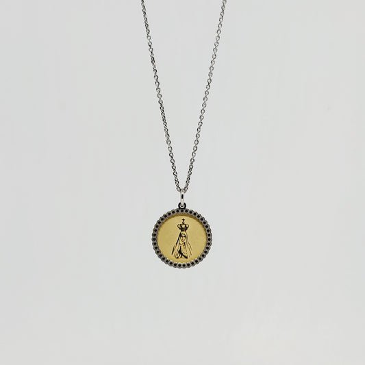 Necklace - Our Lady of Fatima [Sterling Silver]