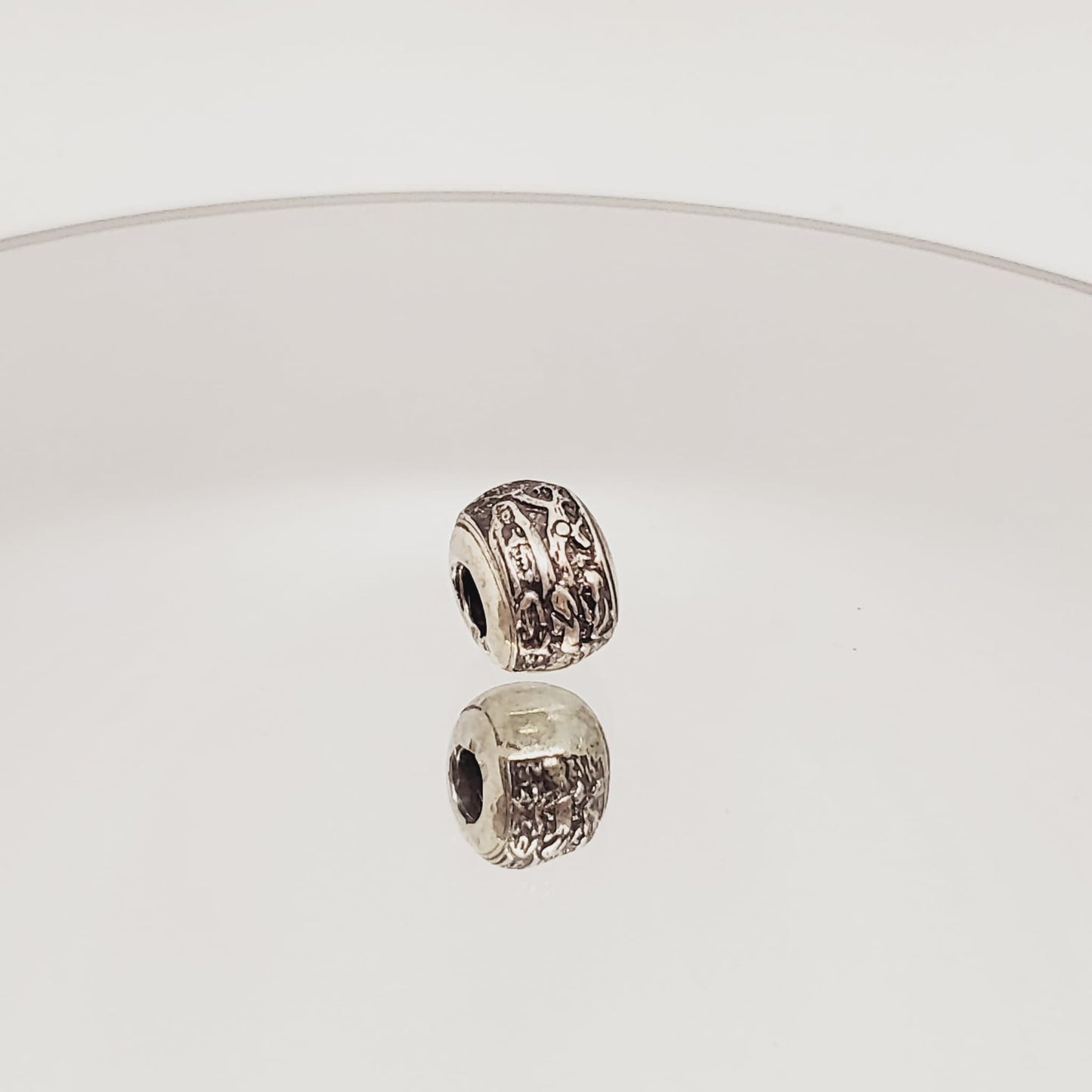 Our Lady of Fatima - Dark Silver Pandora Charm [Sterling Silver]