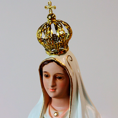 Official Our Lady of Fatima w/ 3 Little Shepherds Praying